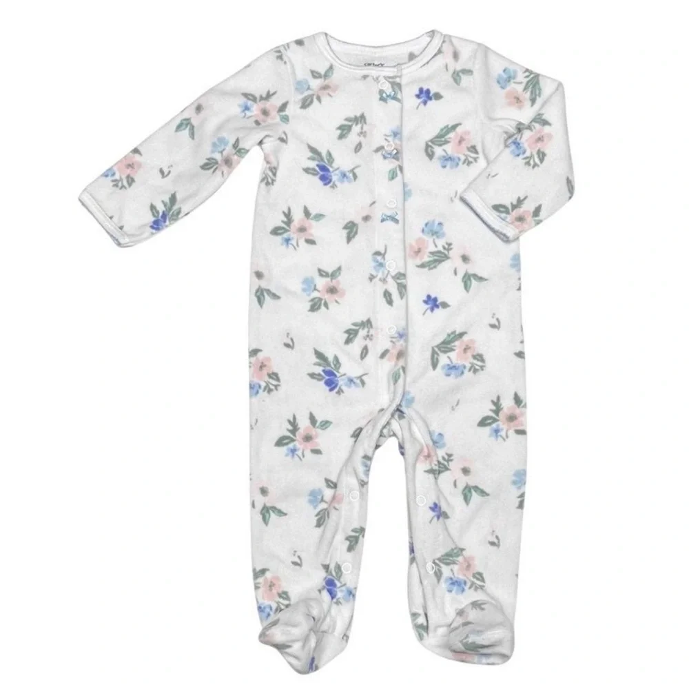 Carter's Floral Fleece Sleeper